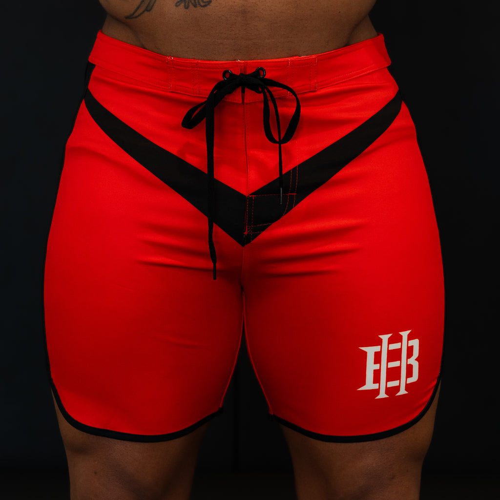 BH VICTORIOUS SHORTS IN RED
