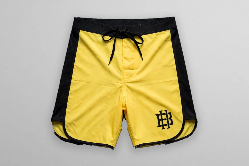 BH SOLID YELLOW SHORTS