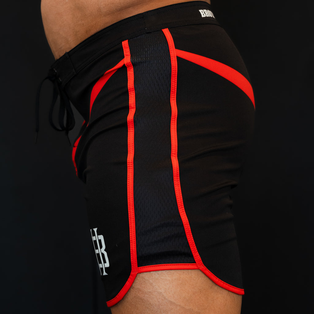 BH VICTORIOUS SHORTS IN SHADOW RED