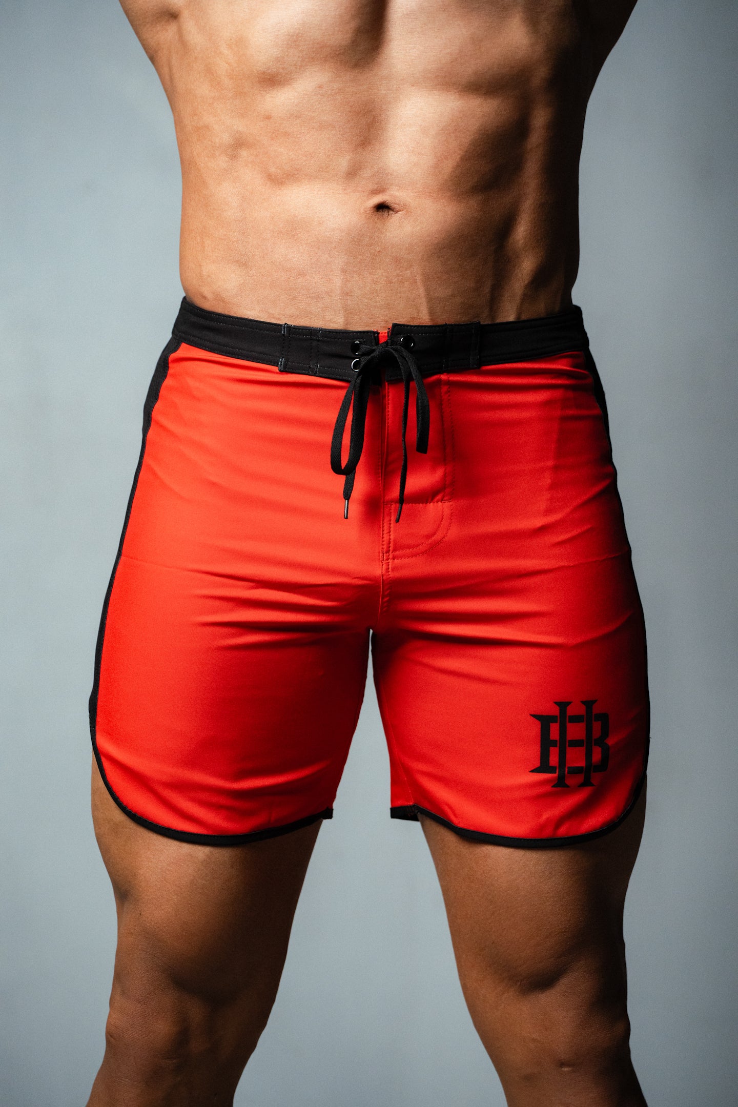 BH SOLID RED SHORTS