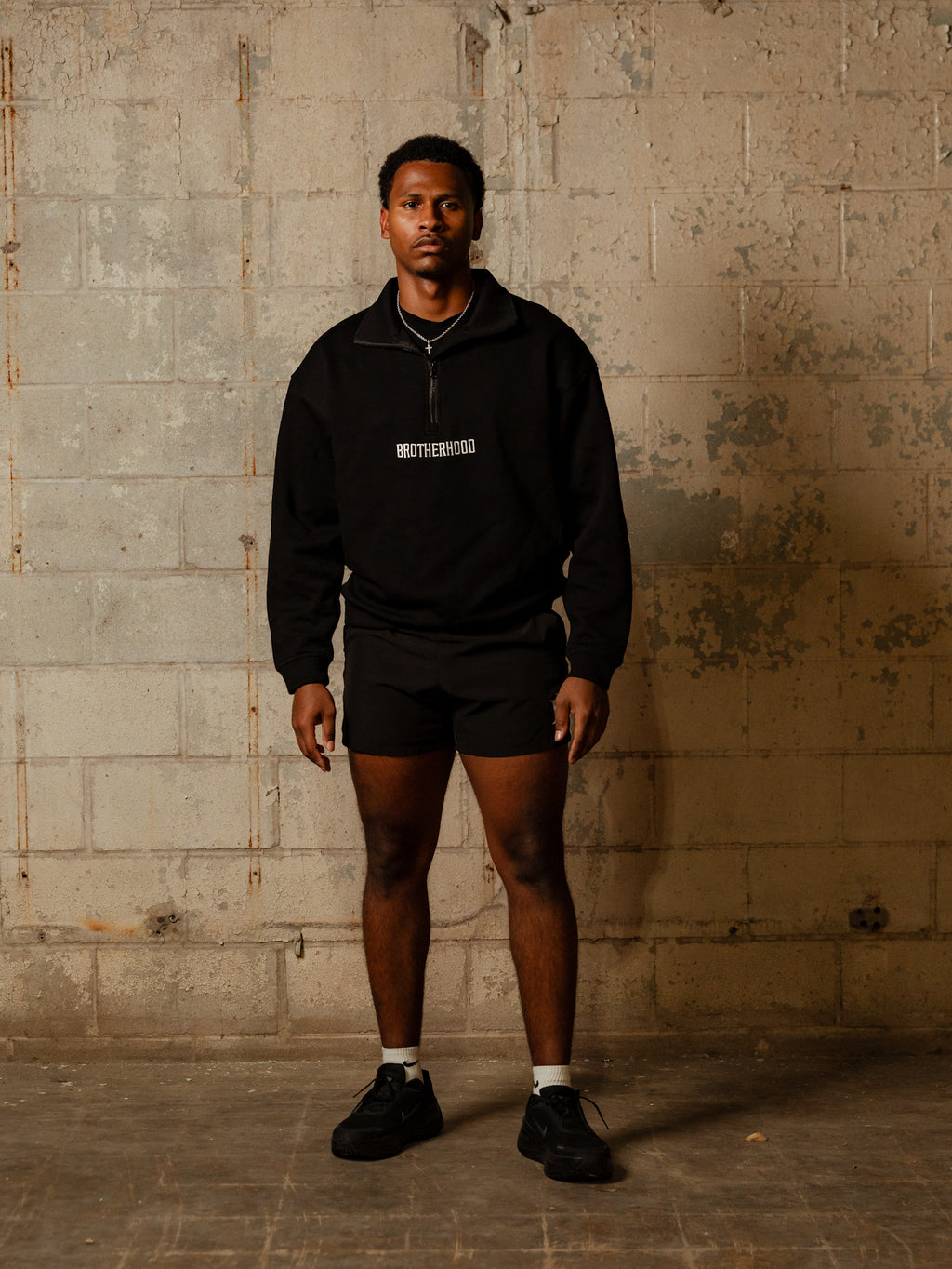 BROTHERHOOD QUARTER ZIP PULLOVER
