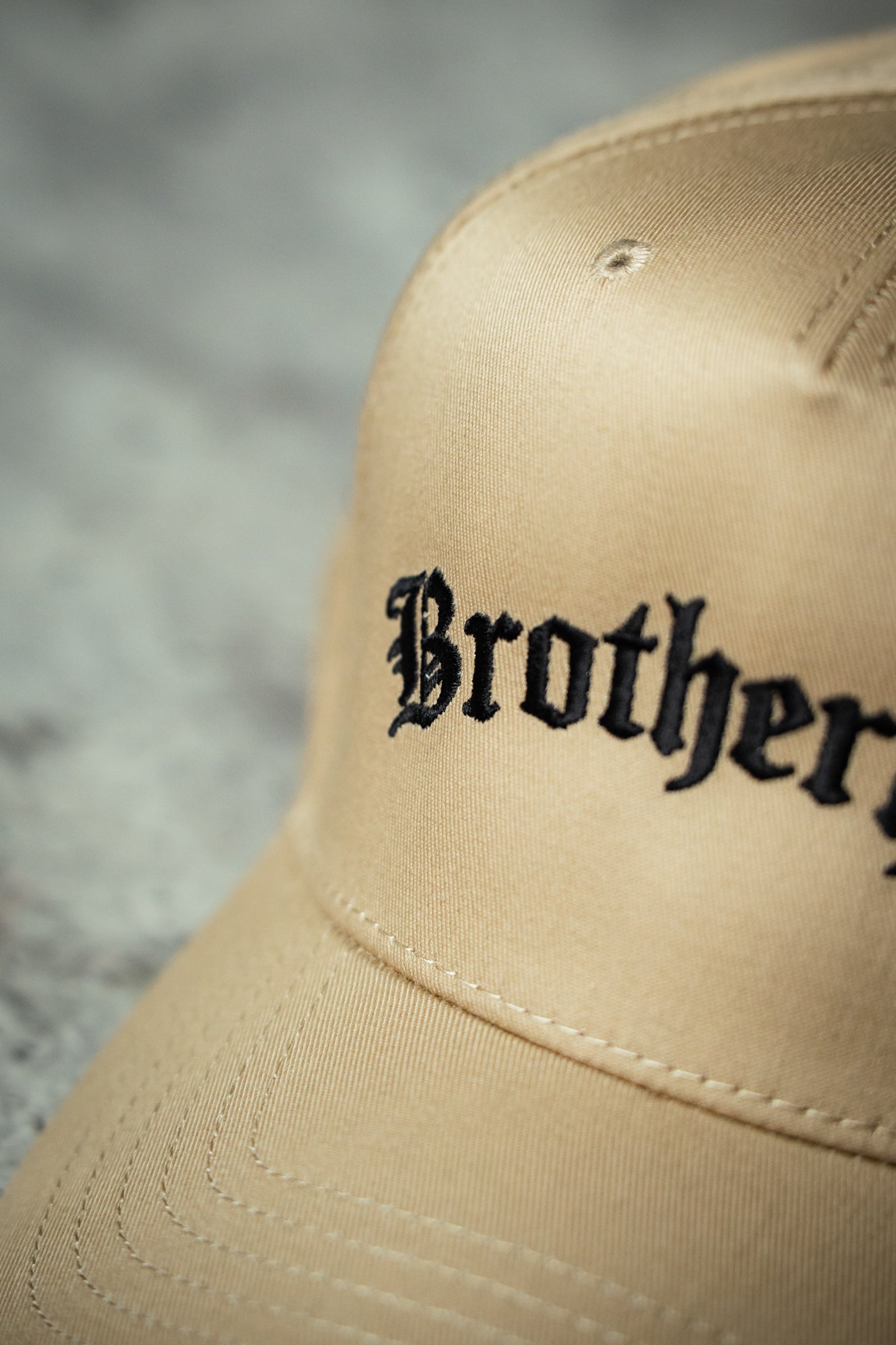 FAMILY FIRST BEIGE SNAPBACK