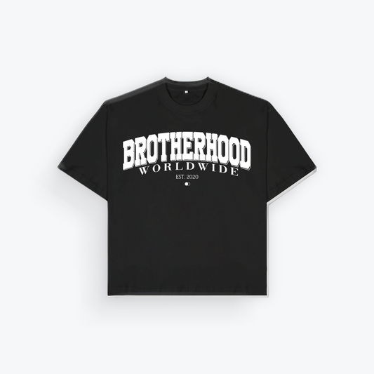 WORLDWIDE TEE IN BLACK