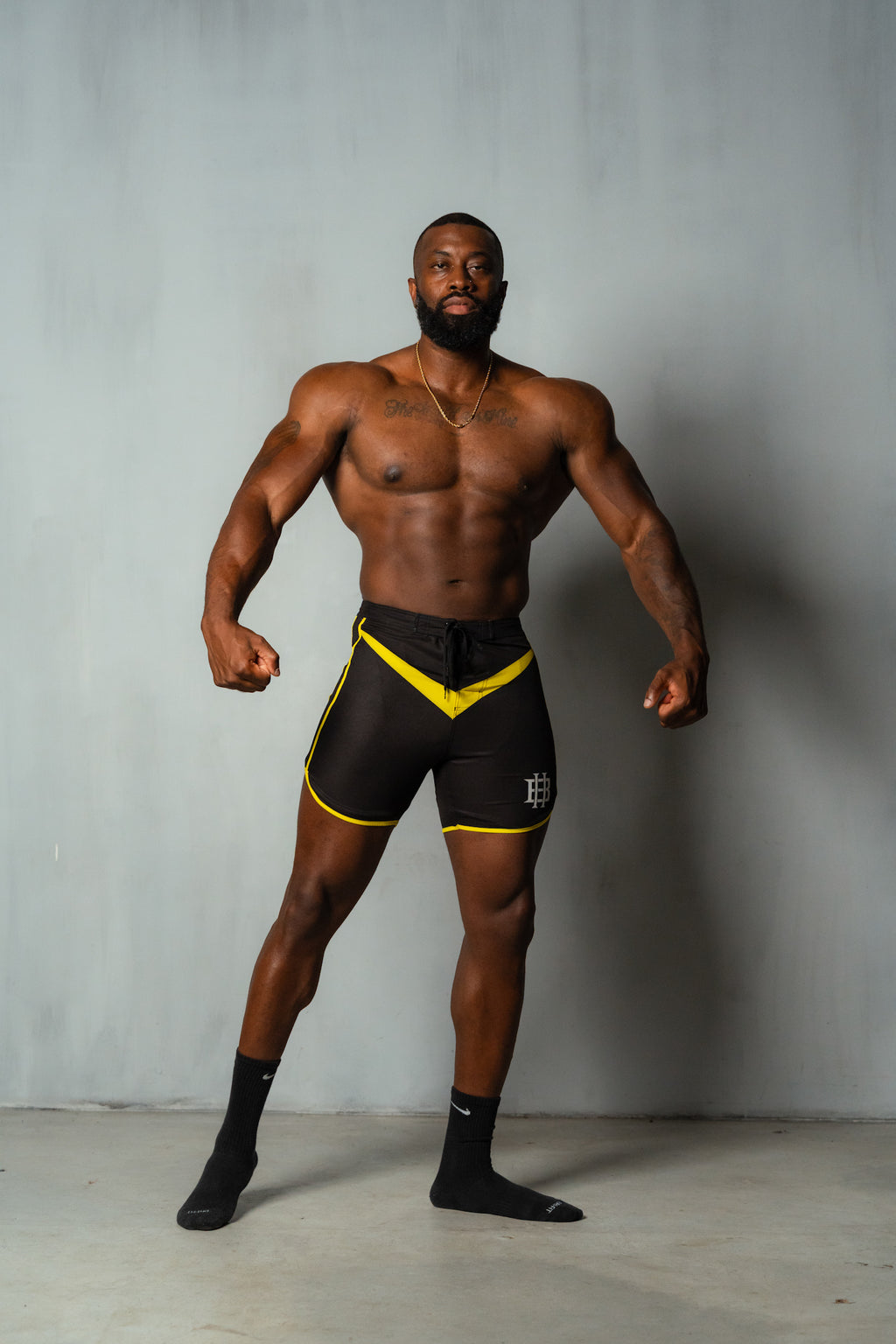 BH VICTORIOUS SHORTS IN SHADOW YELLOW