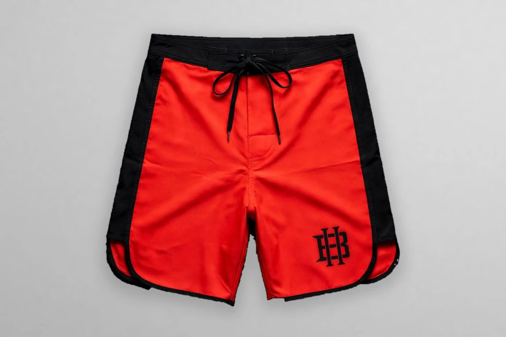BH SOLID RED SHORTS