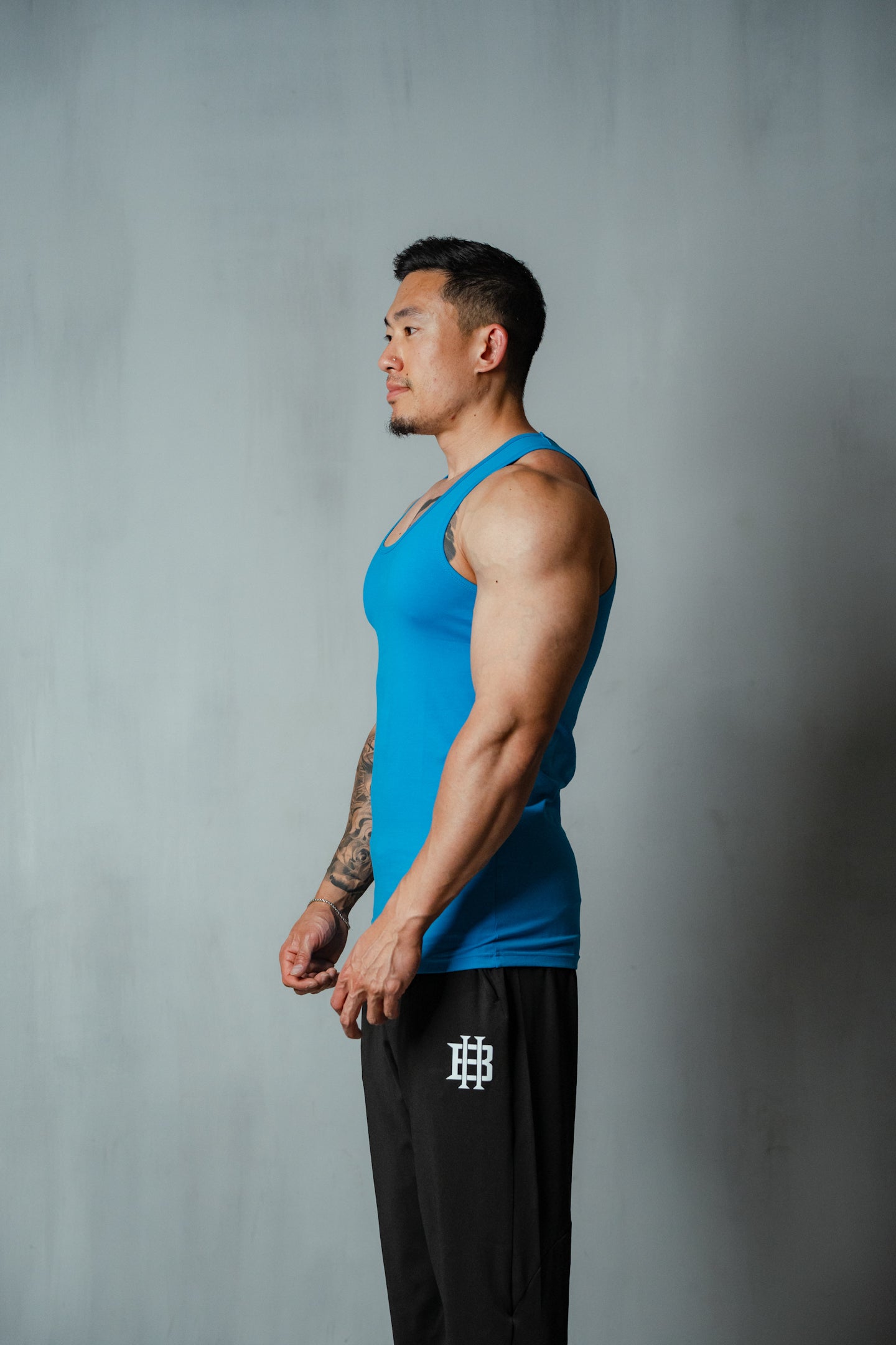 BH MUSCLE TANK IN BLUE