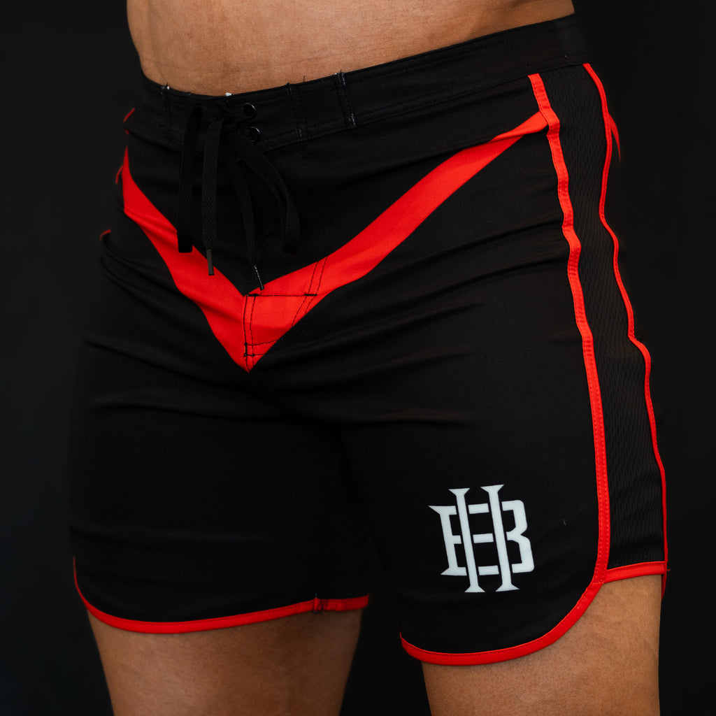 BH VICTORIOUS SHORTS IN SHADOW RED