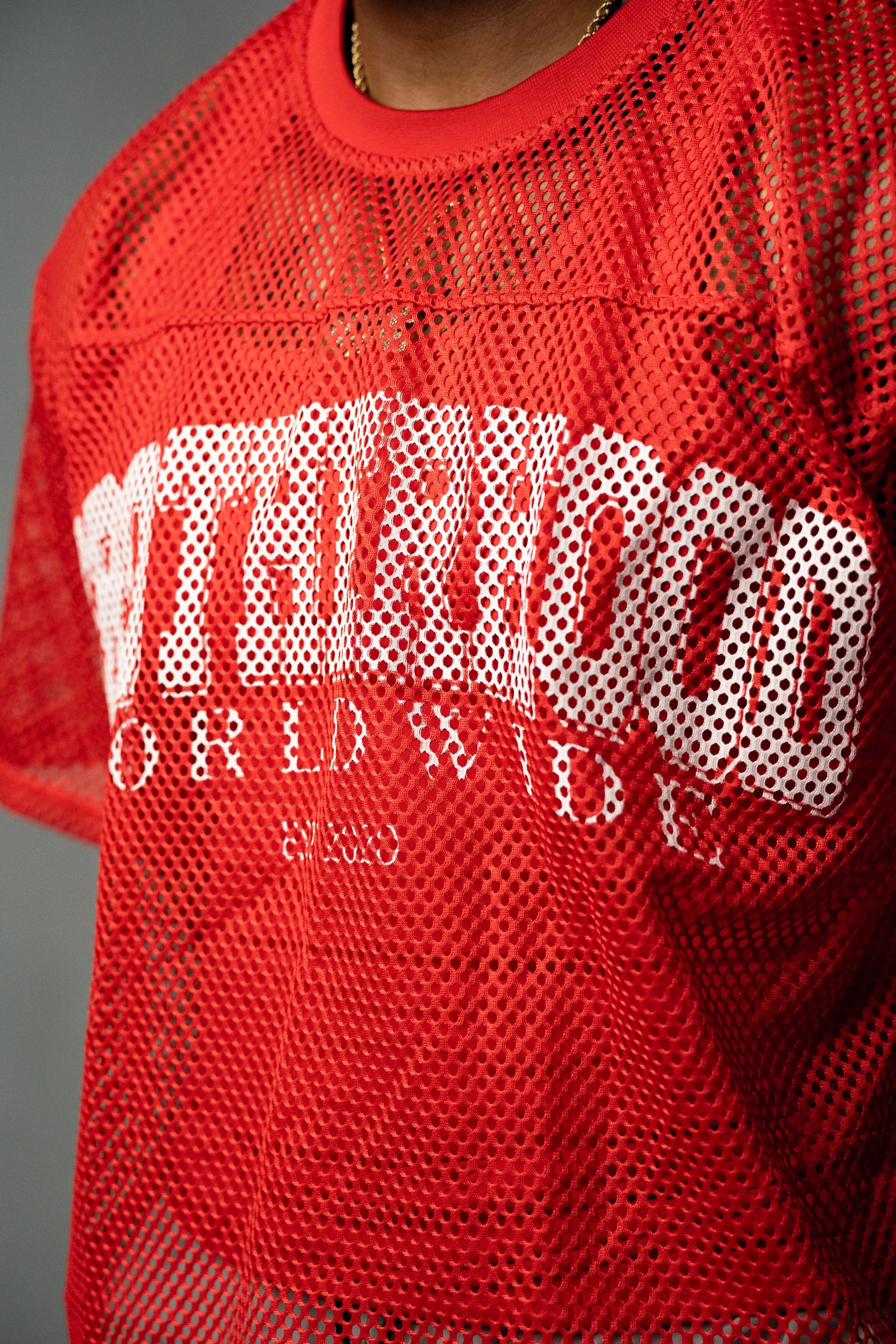 RED WORLDWIDE JERSEY