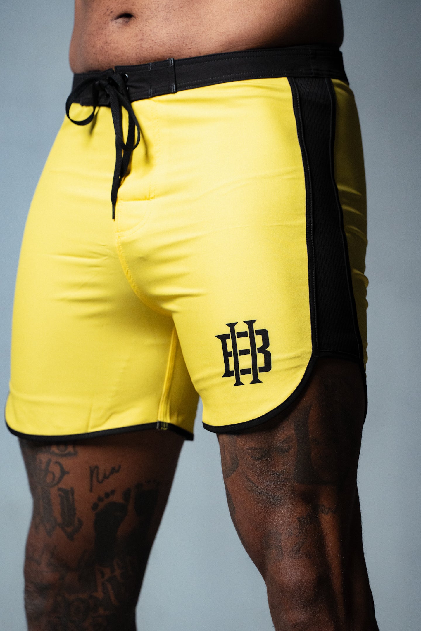 BH SOLID YELLOW SHORTS