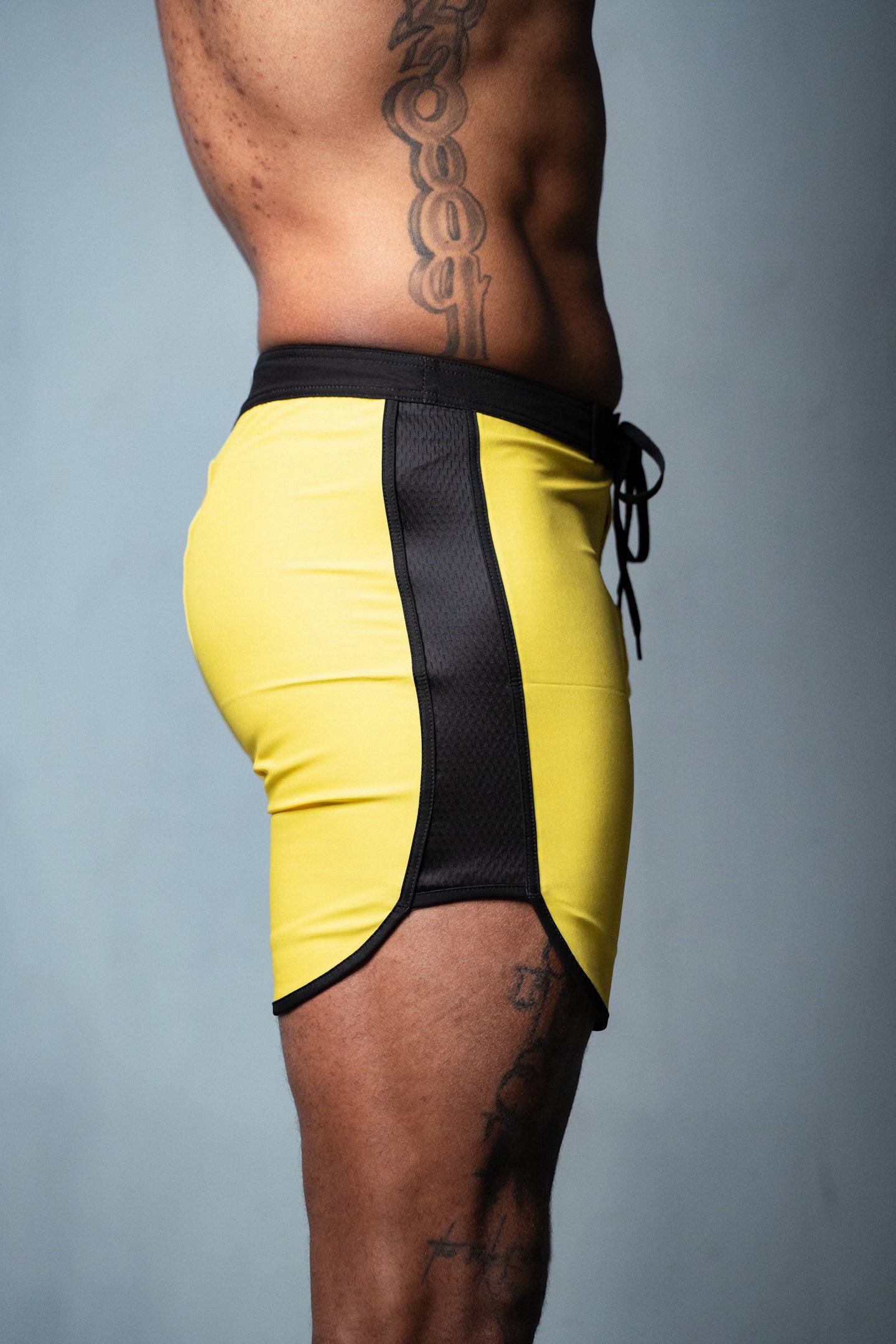 BH SOLID YELLOW SHORTS