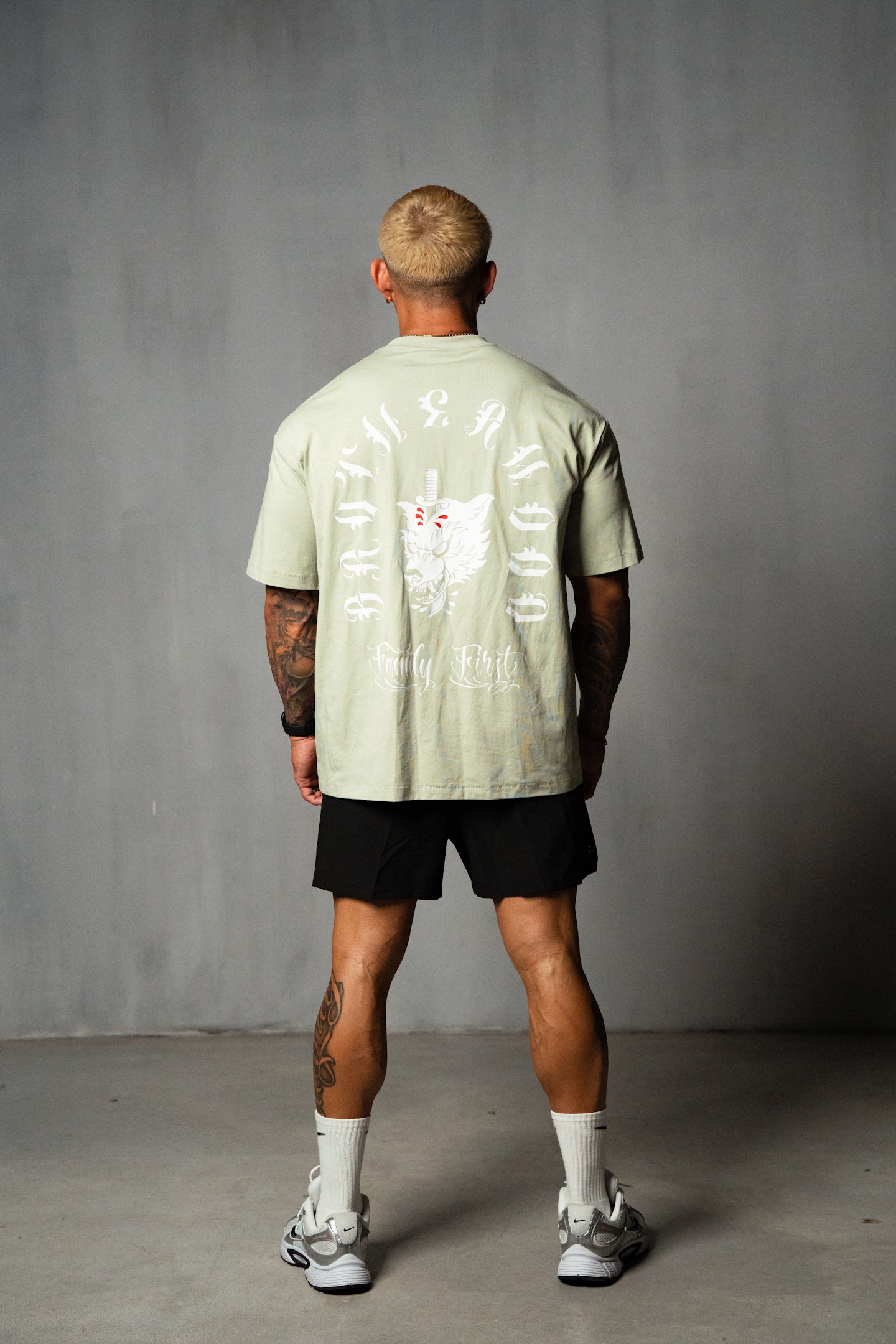 BEAST SLAYER TEE IN MINT GREEN