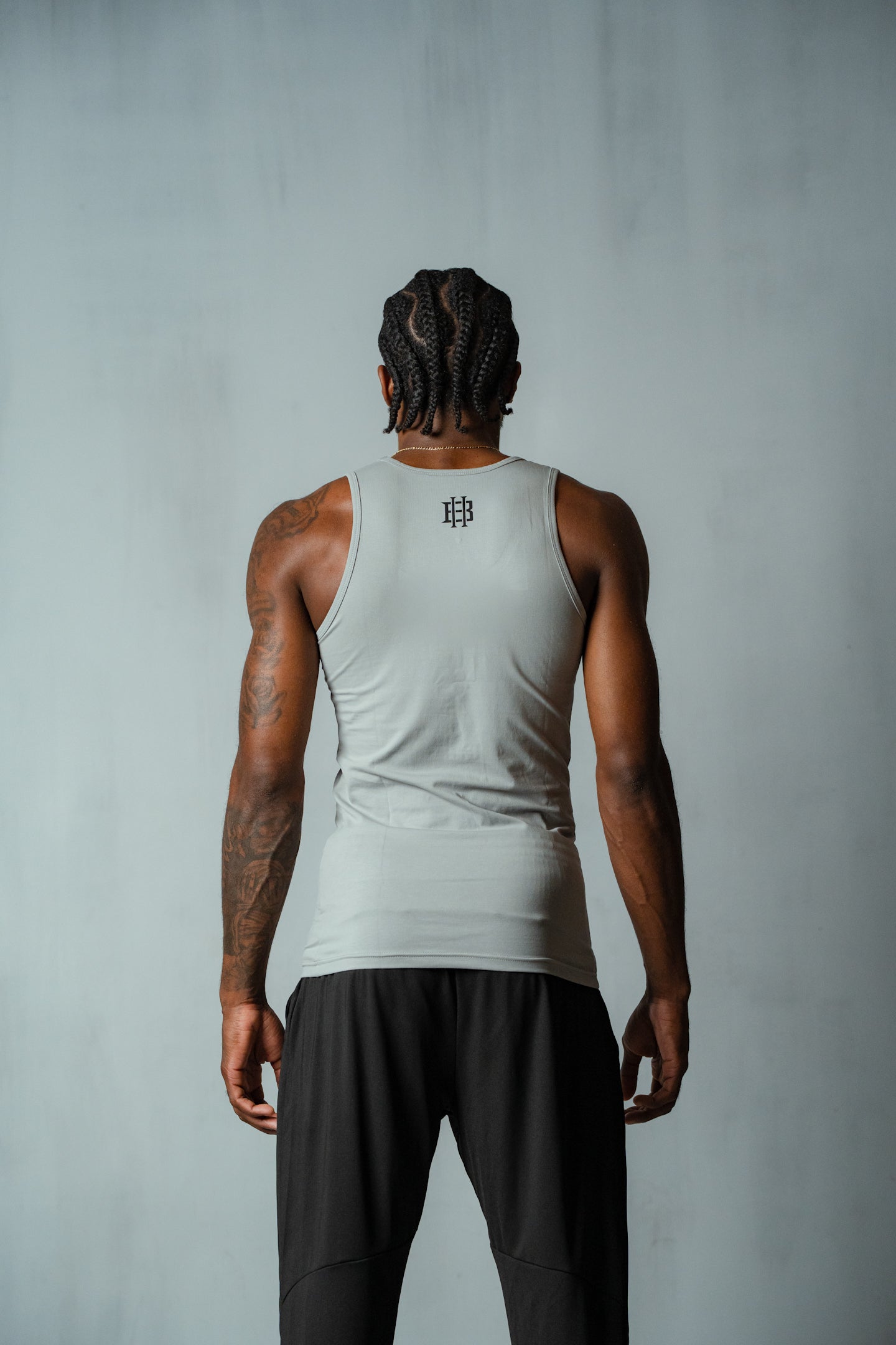 BH MUSCLE TANK IN GREY