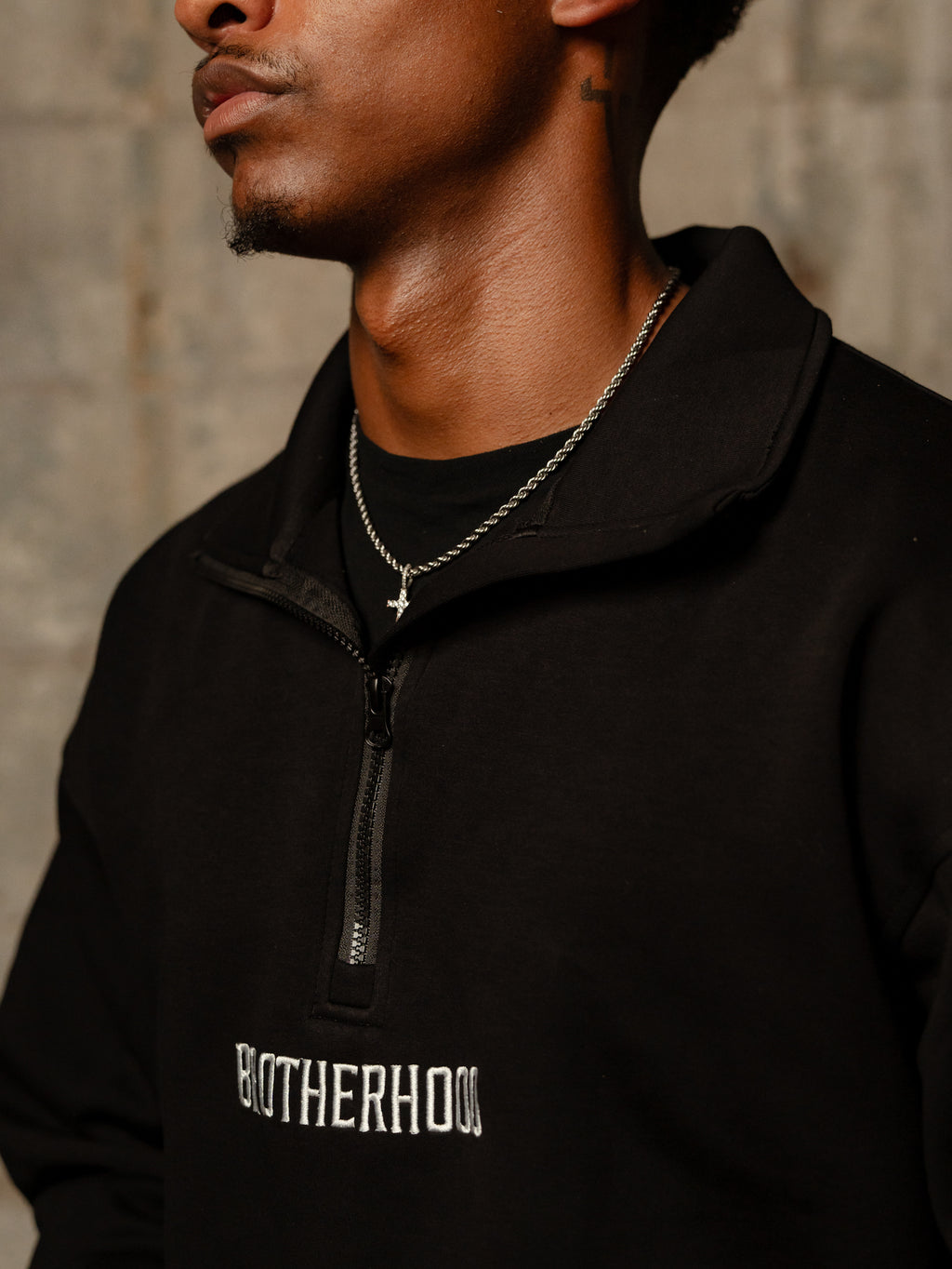 BROTHERHOOD QUARTER ZIP PULLOVER