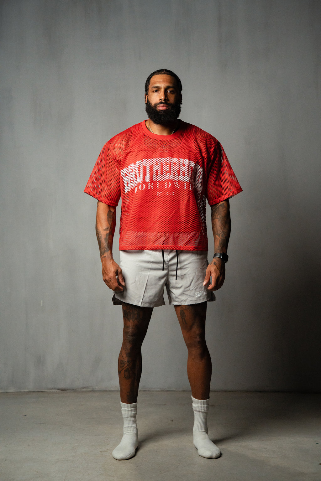 RED WORLDWIDE JERSEY