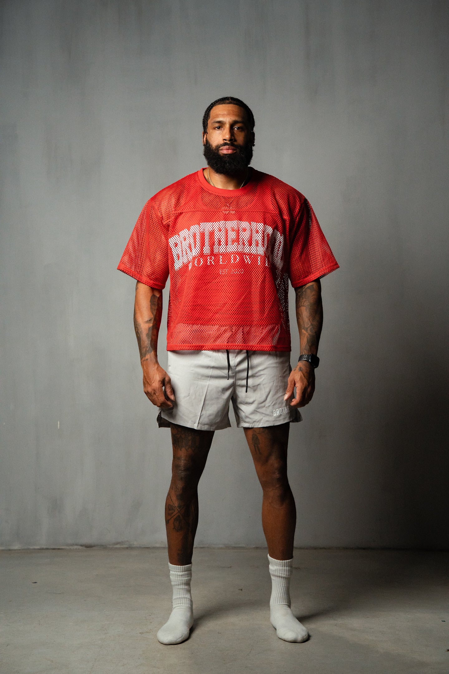 RED WORLDWIDE JERSEY