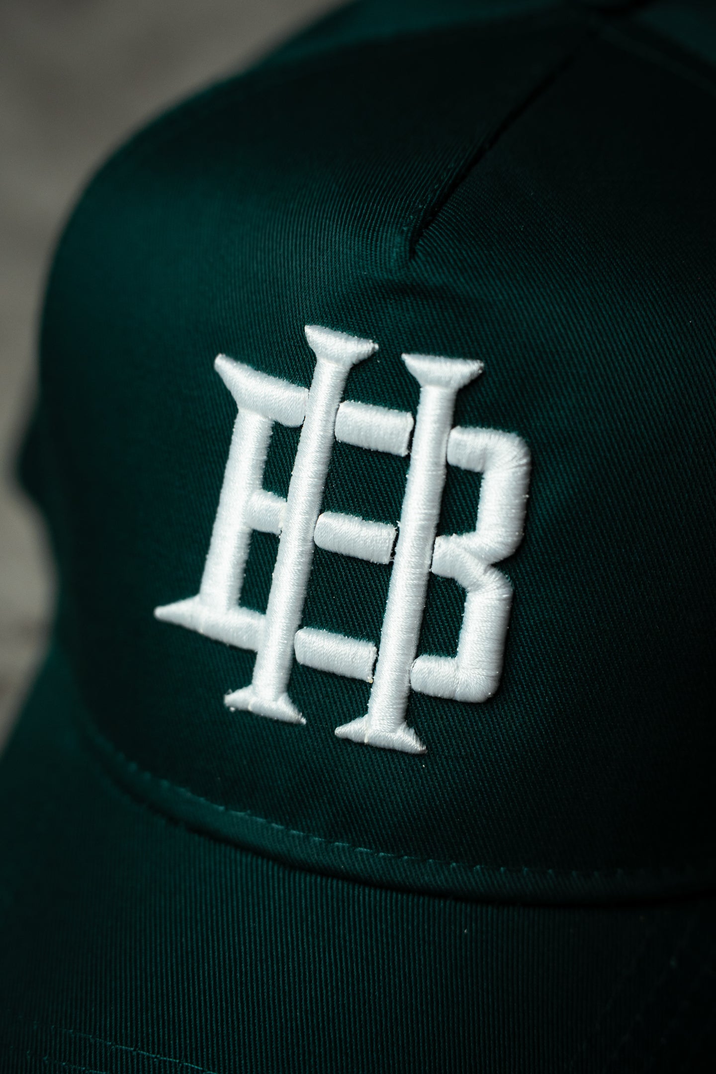 GREEN BH SNAP BACK CAP