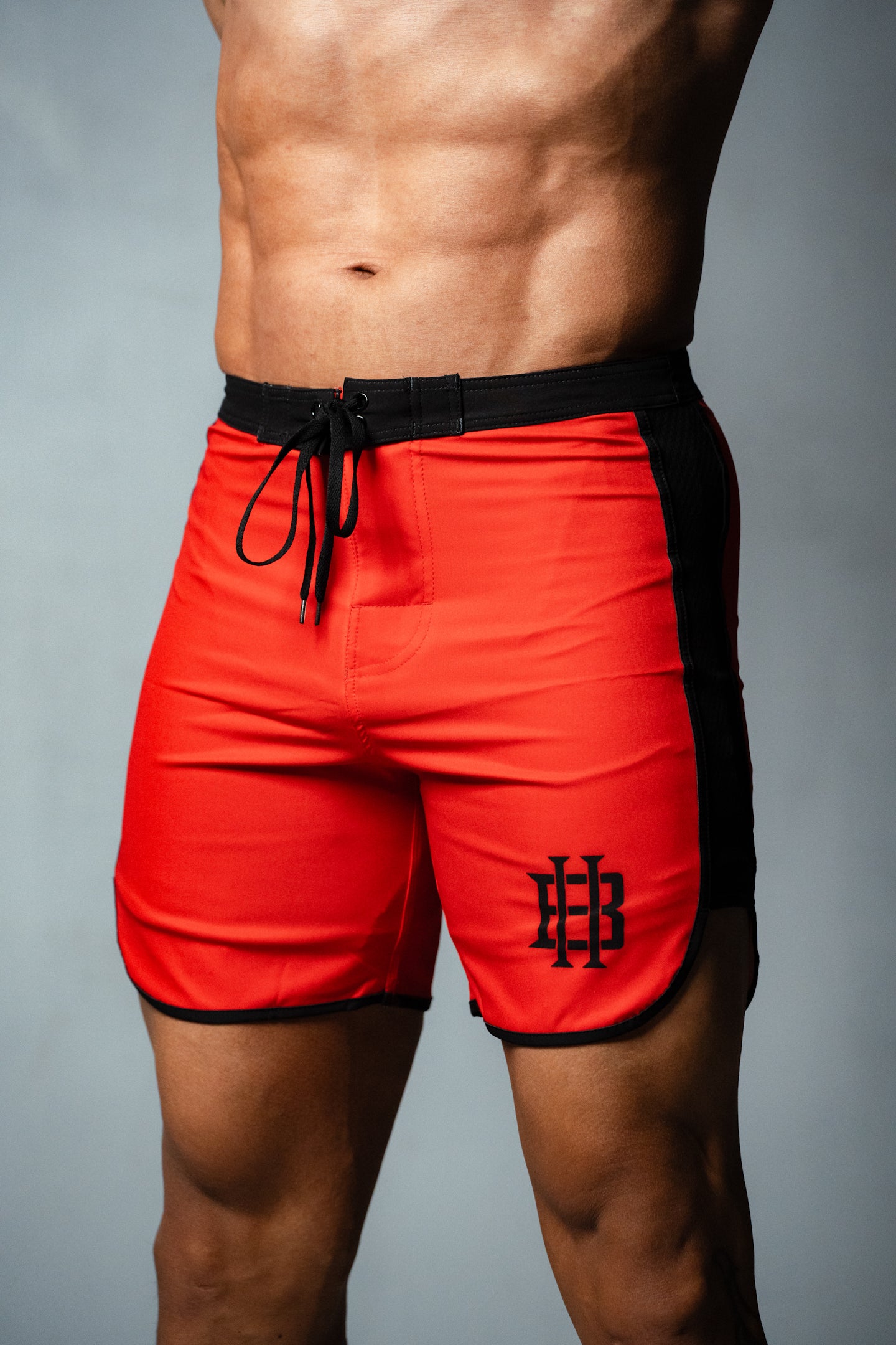 BH SOLID RED SHORTS