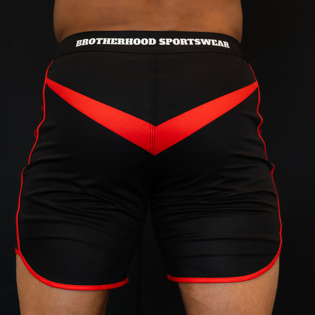 BH VICTORIOUS SHORTS IN SHADOW RED