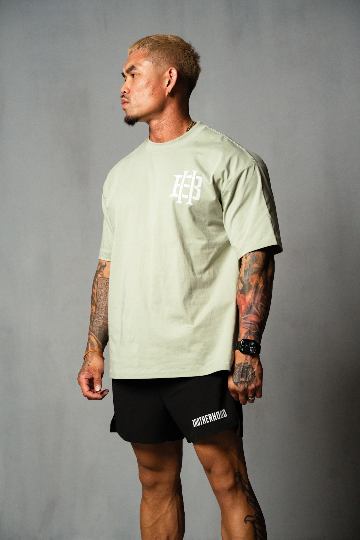 BEAST SLAYER TEE IN MINT GREEN