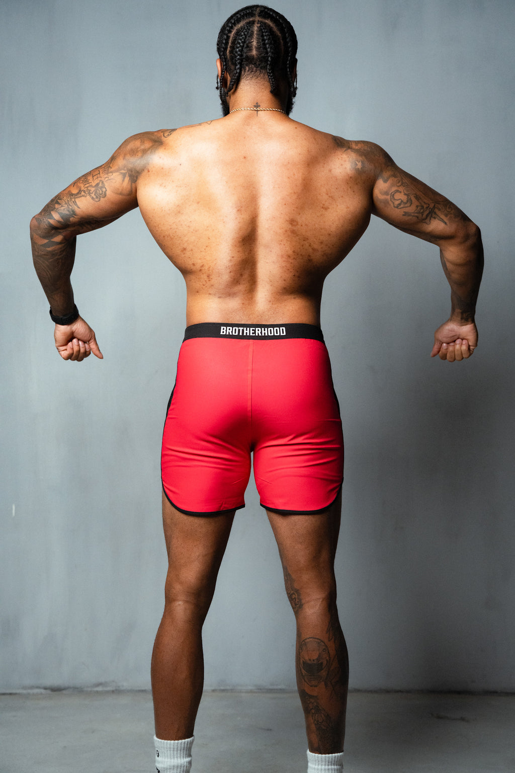 BH SOLID MAGENTA SHORTS