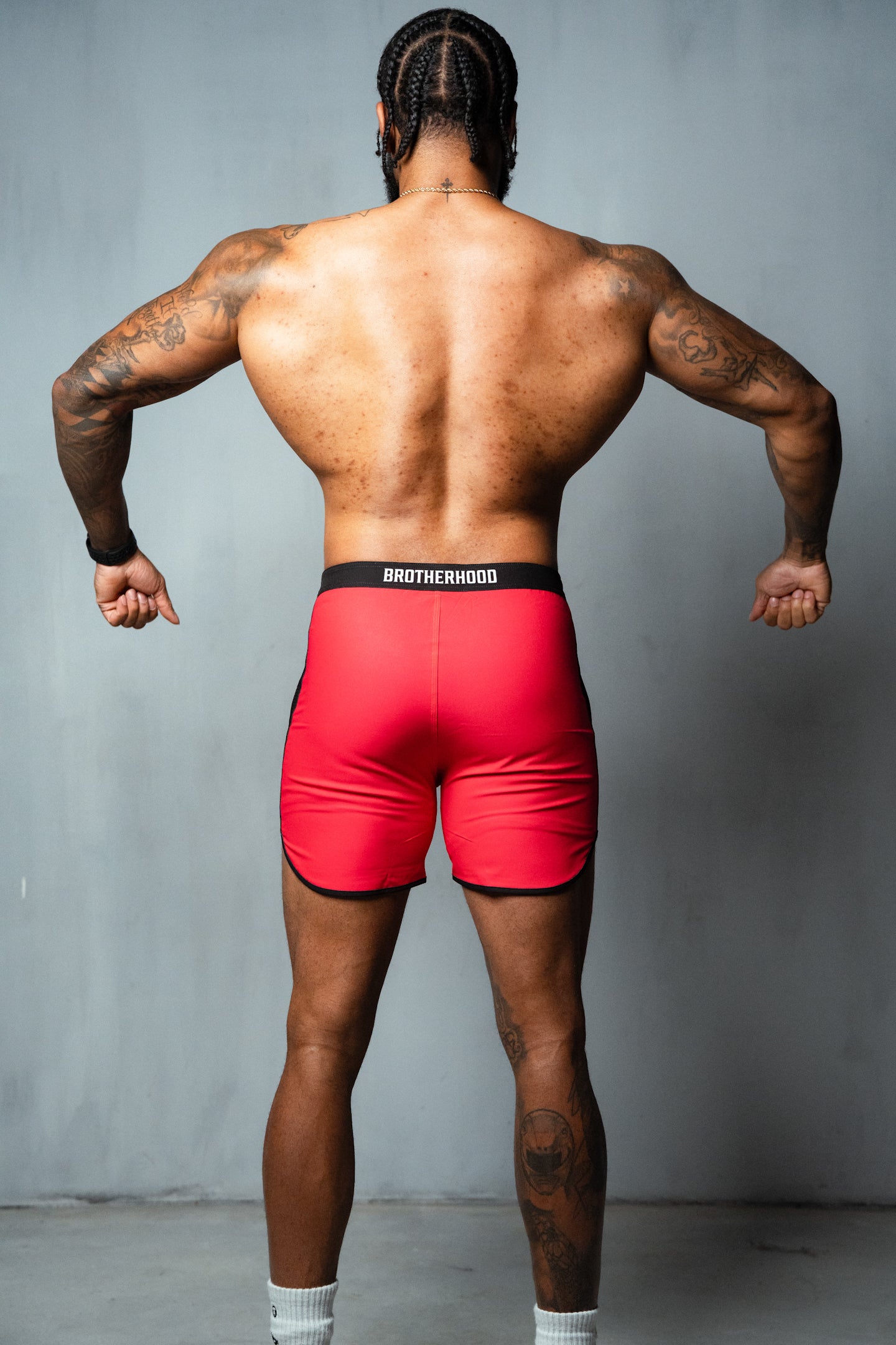 BH SOLID MAGENTA SHORTS