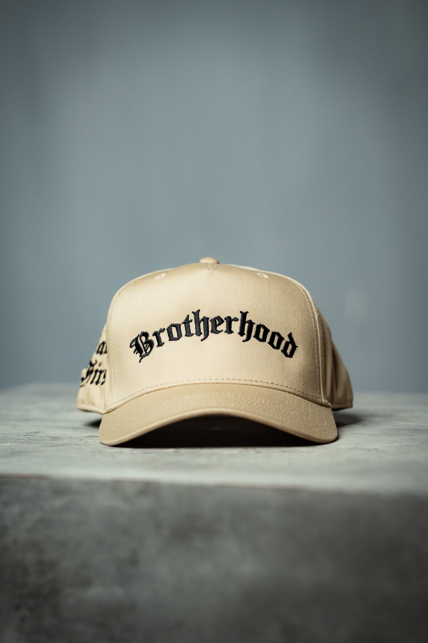 FAMILY FIRST BEIGE SNAPBACK
