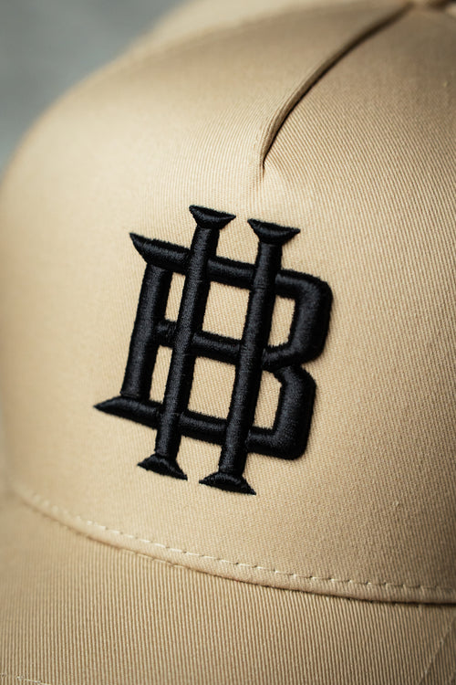 BEIGE BH SNAP BACK CAP