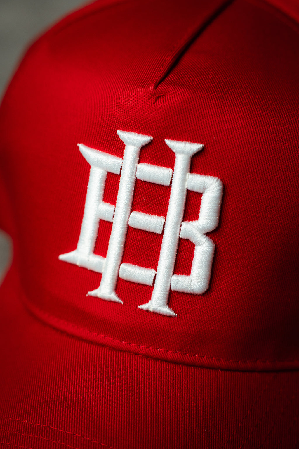 RED BH SNAP BACK CAP