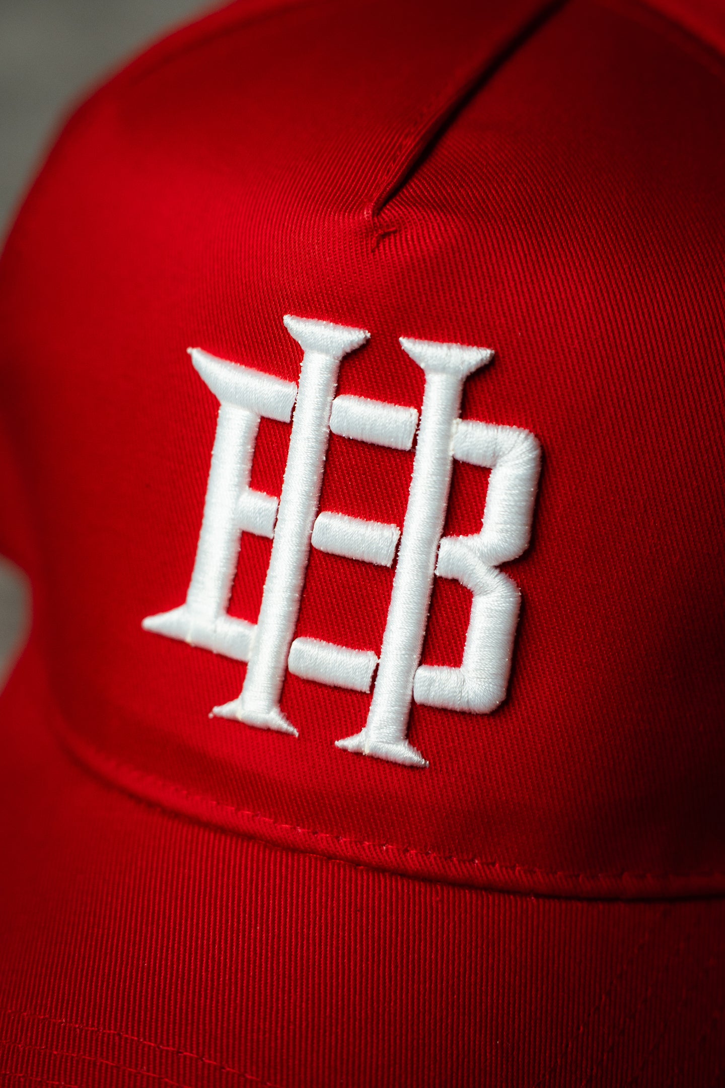 RED BH SNAP BACK CAP
