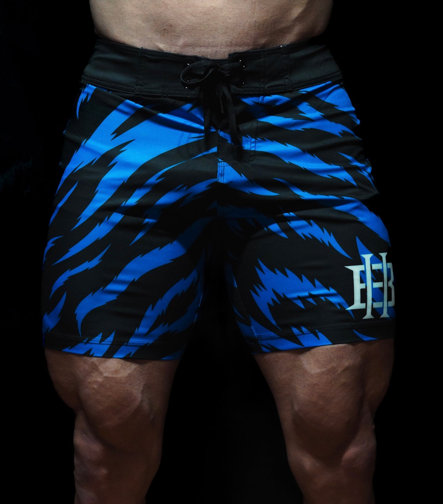 TIGER BOARDSHORTS IN BLUE