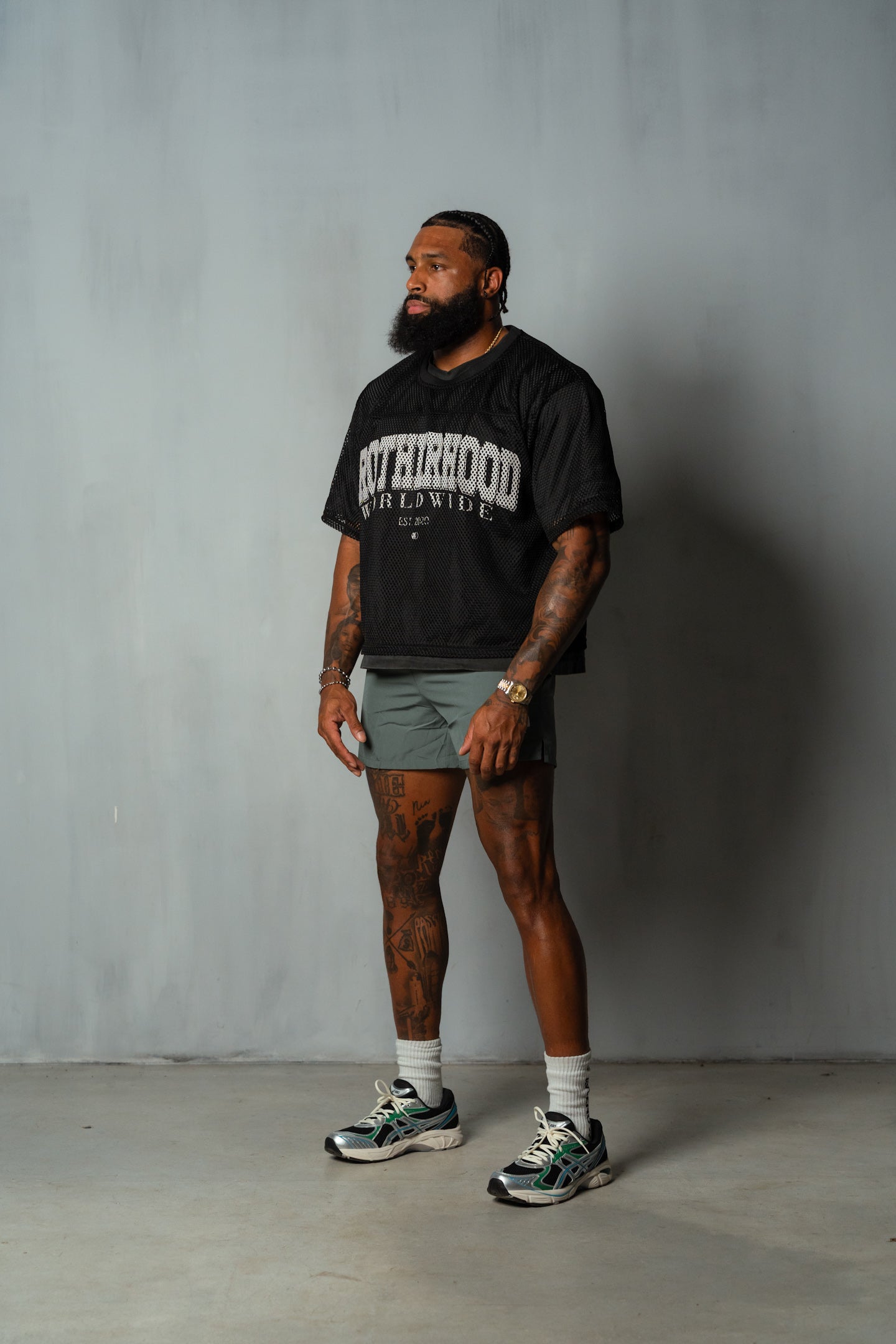 BLACK WORLDWIDE JERSEY