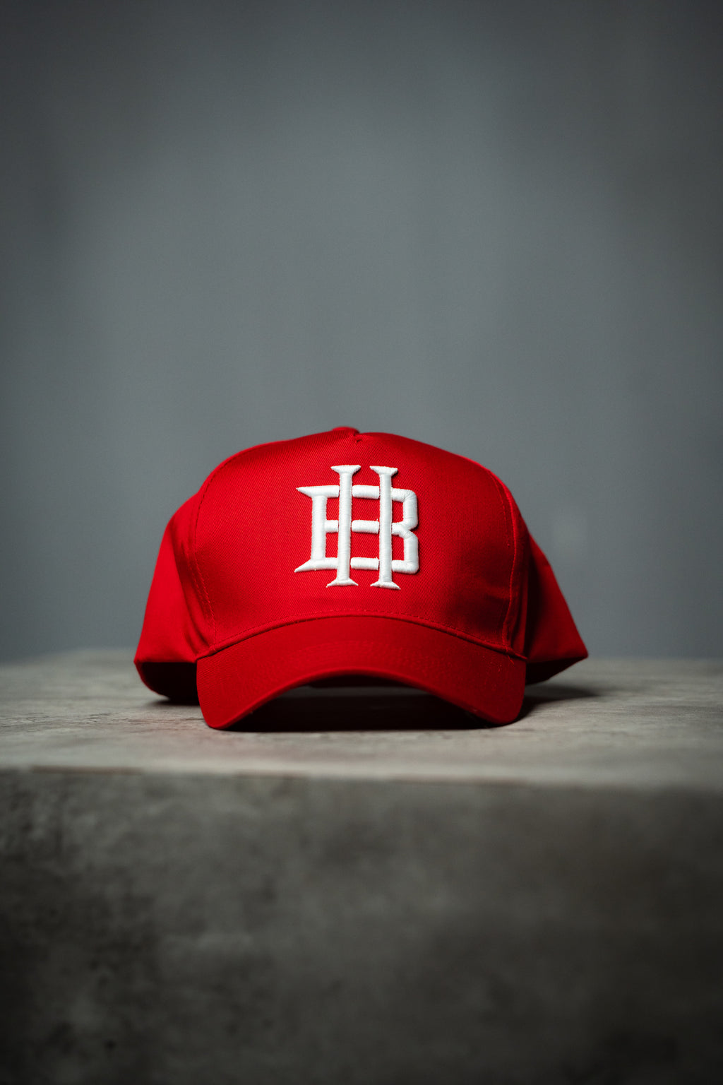 RED BH SNAP BACK CAP