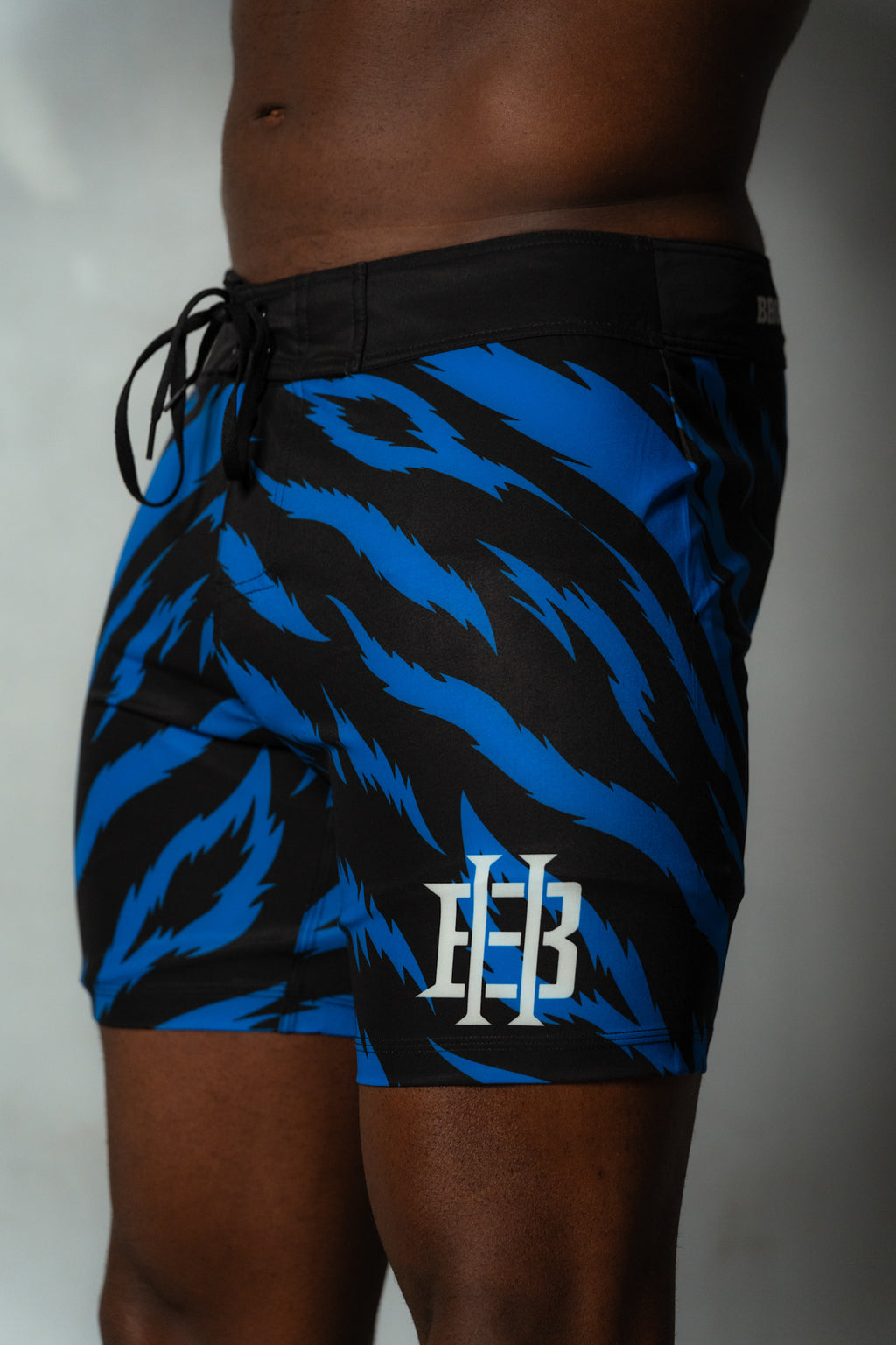 TIGER BOARDSHORTS IN BLUE