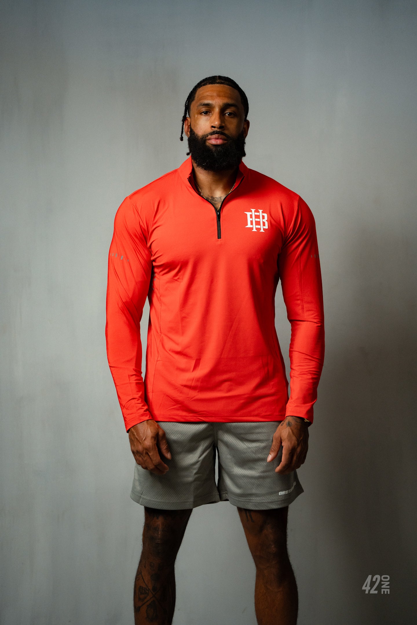 BH ACTIVE LONG SLEEVE IN RED