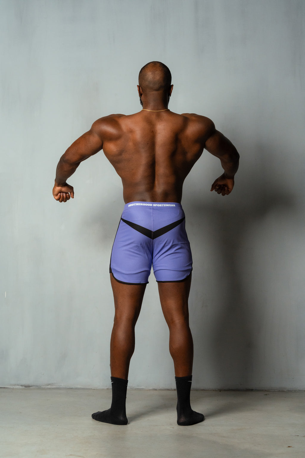 BH VICTORIOUS SHORTS IN MAUVE