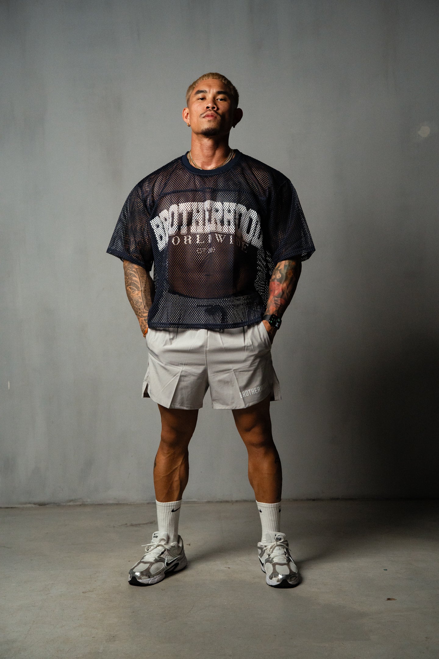 NAVY BLUE WORLDWIDE JERSEY