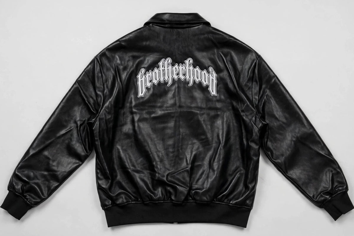 BROTHERHOOD PU LEATHER JACKET EXCLUSIVE · PRE-ORDER
