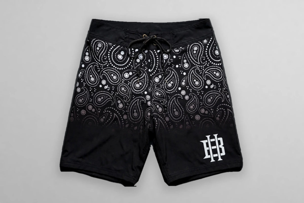 BH PAISLEY IN BLACK