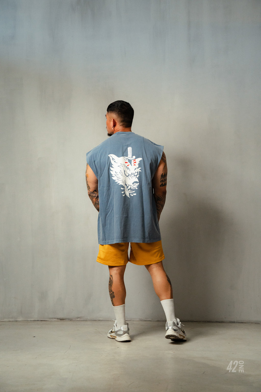 BEAST SLAYER IN DENIM BLUE